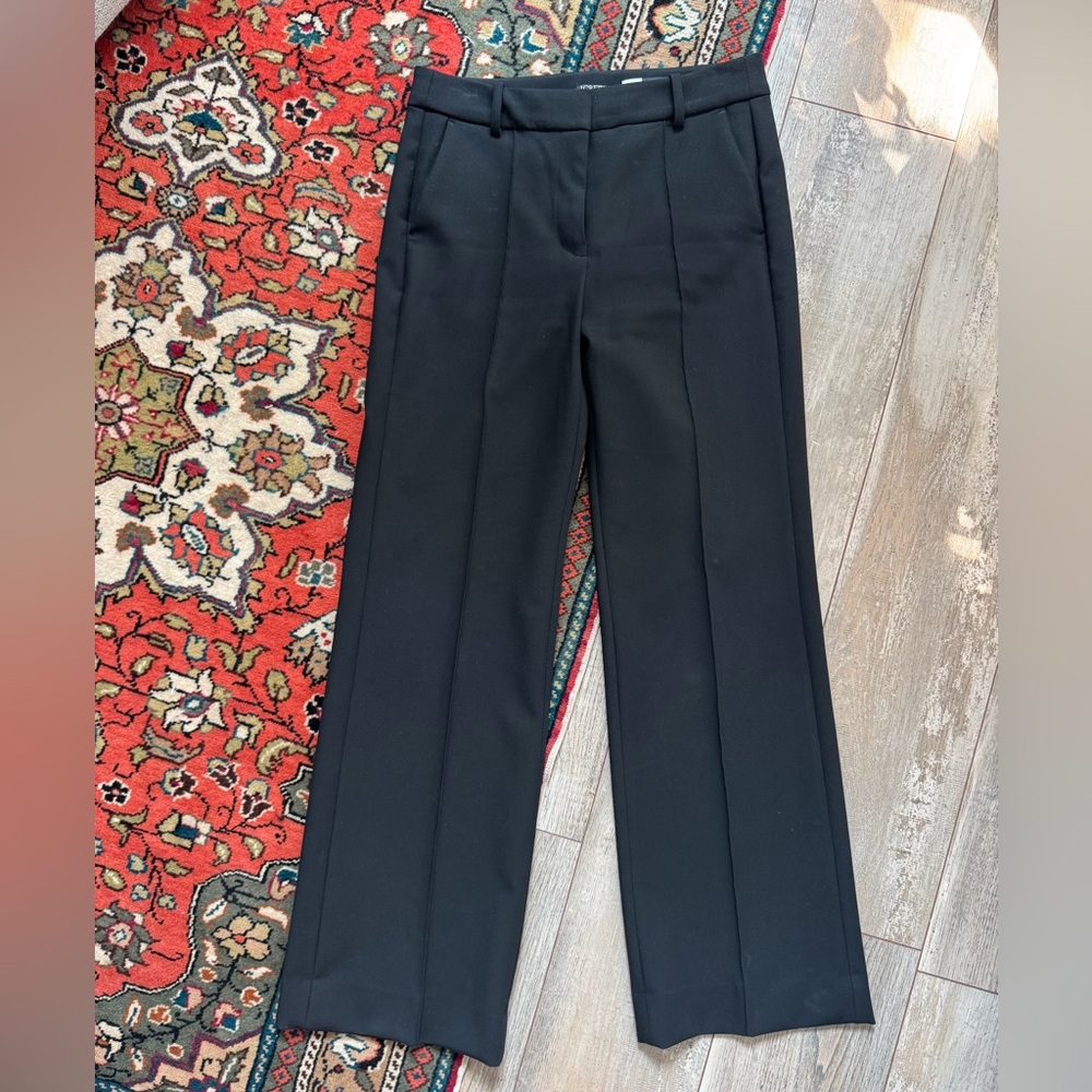 J. Crew Natalia Pant in Four Season Stretch, Black Size 8